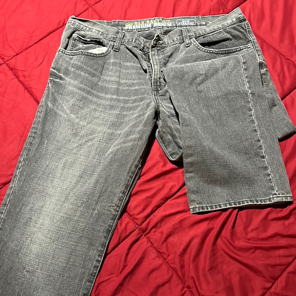 Men’s slim straight 38/32 jeans